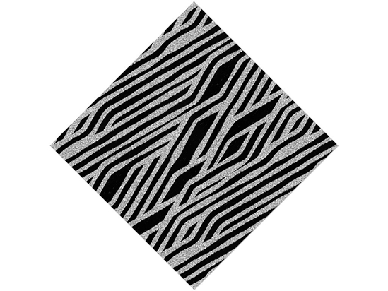 Tron Zebra Vinyl Wrap Pattern