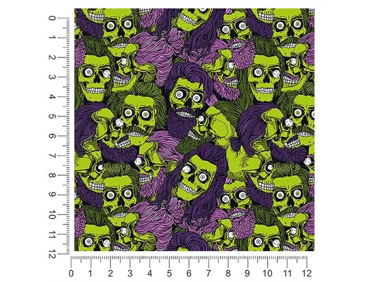 Man-Eating Hipster Horror 1ft x 1ft Craft Sheets