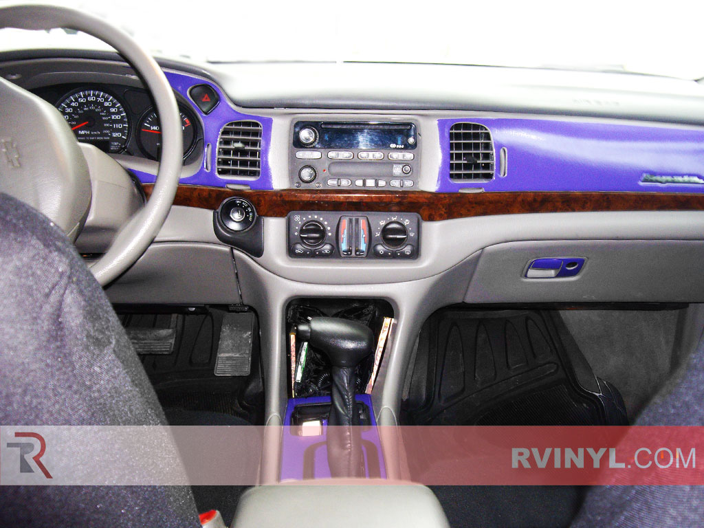 Gloss Purple Chevy Impala Custom Dash Kit