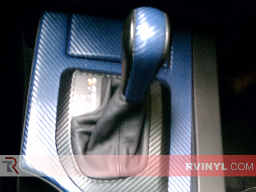 BMW 5-Series 2004-2007 Blue Carbon Fiber Dash Kits