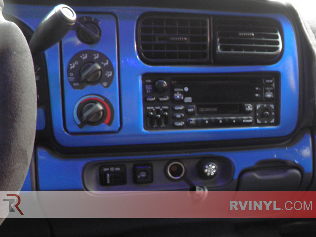 Dodge Durango 1998-2000 Dash Kits With OEM Radio Trim