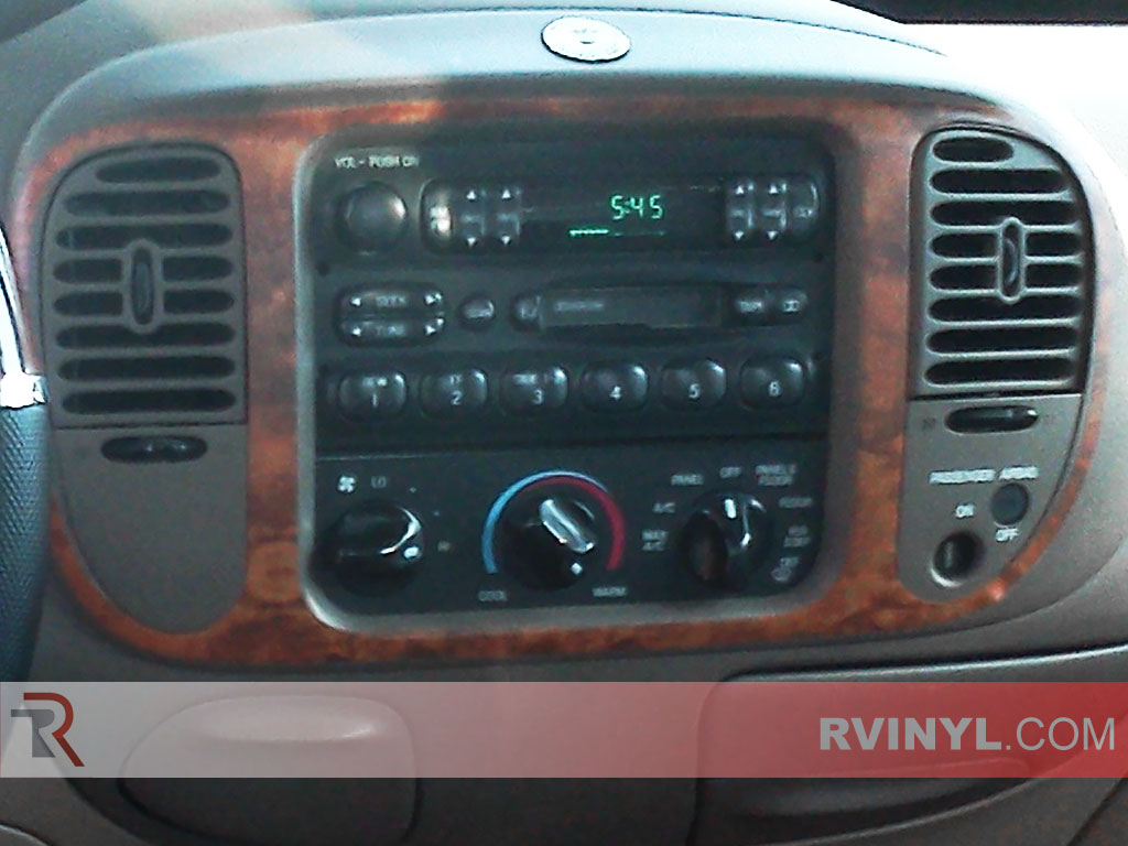 Ford F-150 1997-1998 Dash Kits With Factory Radio Surround