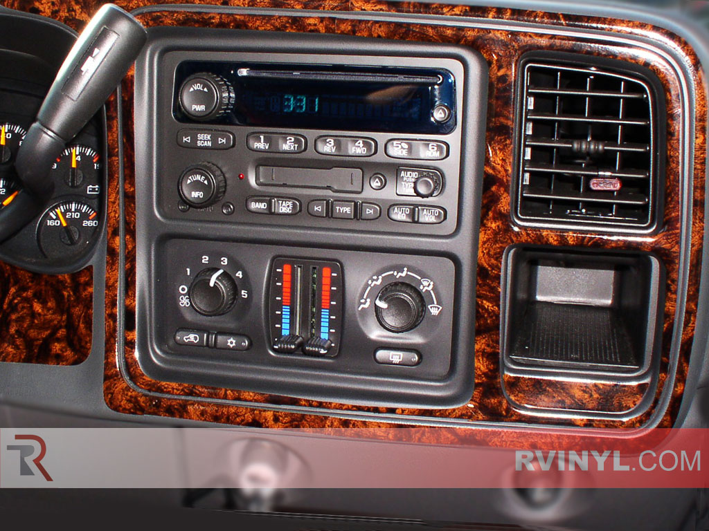 GMC Yukon 2003-2006 Dash Kits With Factory Radio Trim