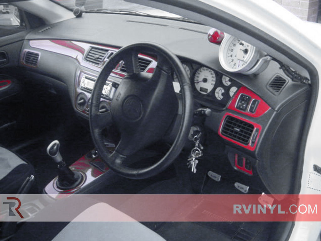 Mitsubishi Evolution 2003-2006 Dash Kits WIth Speedometer Gauge Cluster Trim