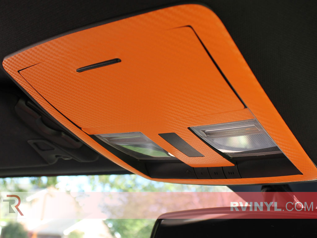 Rdash® 2008-2014 Dodge Challenger Orange Carbon Fiber Dash Kits