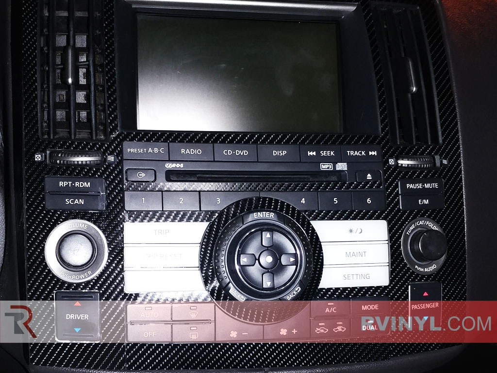 2006-2008 Infiniti FX35 Dash Kit Nav Surround