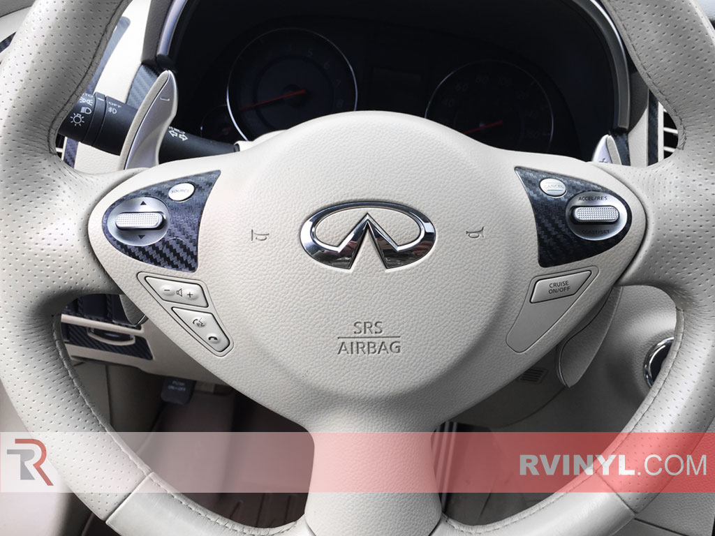 Infiniti QX70 2014-2015 Dash Kits With Steering Wheel Trim