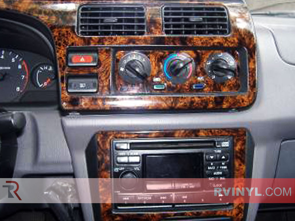 Nissan Frontier 2001 Wooden Dash Kits With A/C Control Trim
