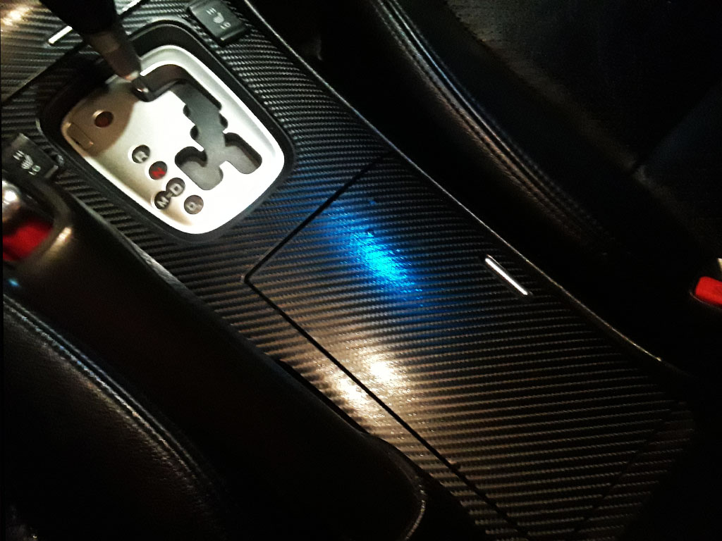Rdash 2004 Acura TSX Storage Compartment Dash Trim With 4D Carbon Fiber Black