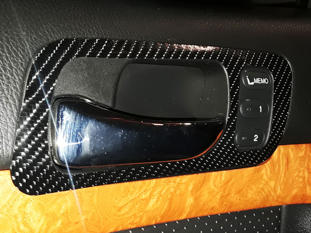Rdash 2004 Acura TSX Door Handle Dash Trim With 4D Carbon Fiber Black