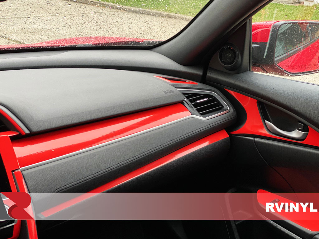 Rdash 2016 Honda Civic Red Gloss Custom Dash Kit