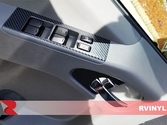 Rdash 2013 Nissan Frontier Window Controls with Carbon Fiber 3D Black Dash Trim