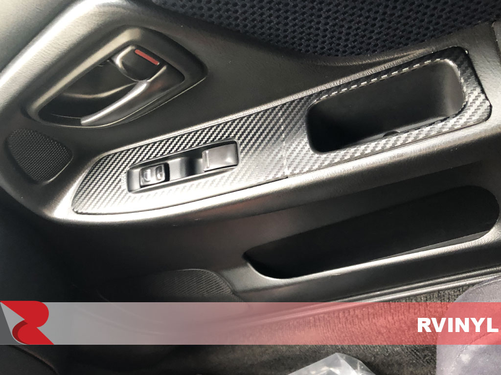 Rdash 2005 Subaru Impreza 3D Carbon Fiber Black Passenger Door Controls Dash Kit
