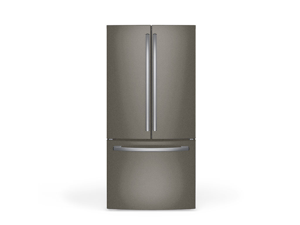 3M 1080 Gloss Charcoal Metallic DIY Built-In Refrigerator Wraps