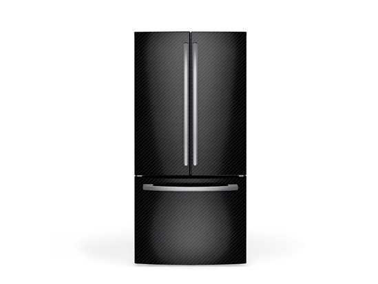 3M 2080 Carbon Fiber Black DIY Built-In Refrigerator Wraps