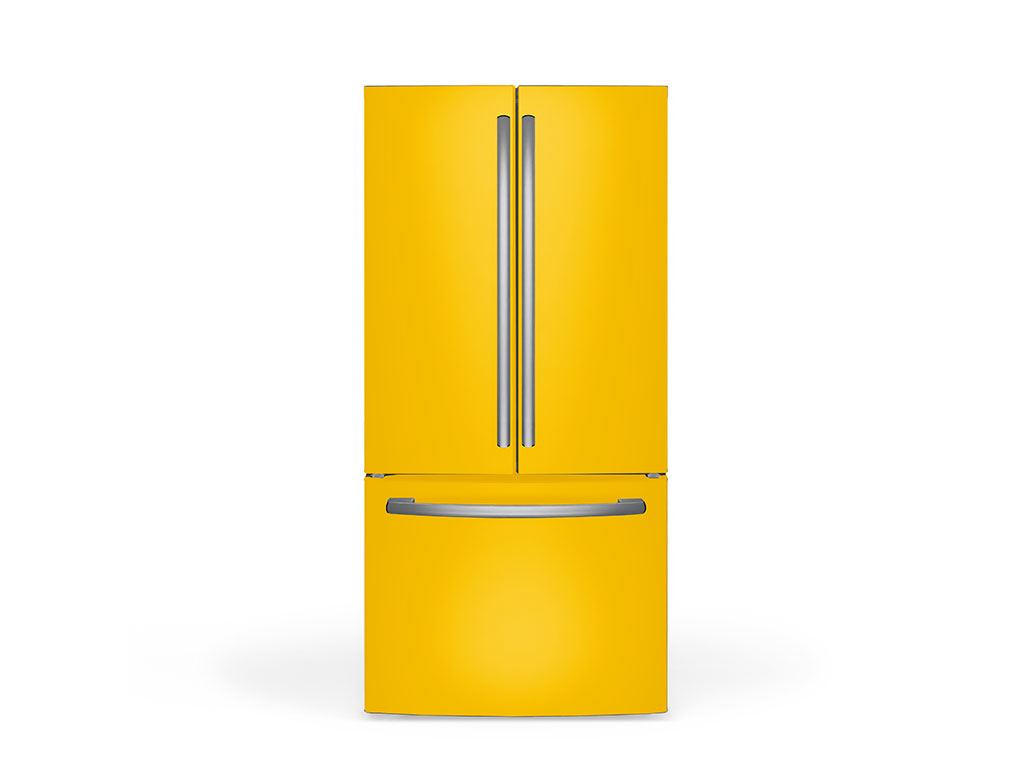 3M 2080 Gloss Bright Yellow DIY Built-In Refrigerator Wraps