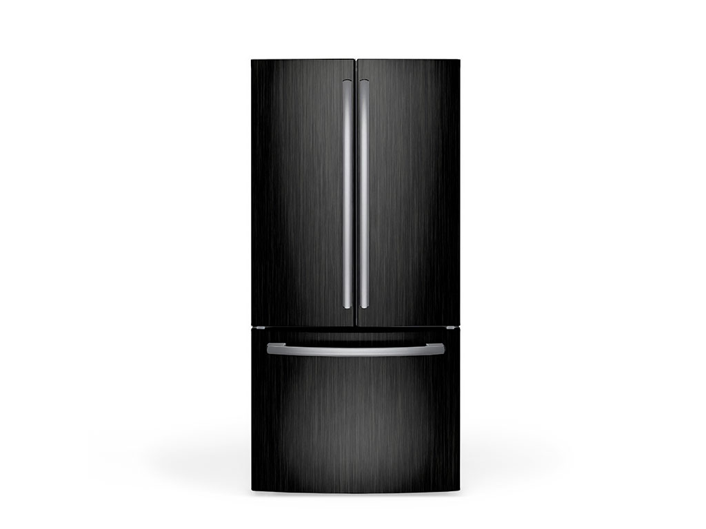 Avery Dennison SW900 Brushed Black DIY Built-In Refrigerator Wraps