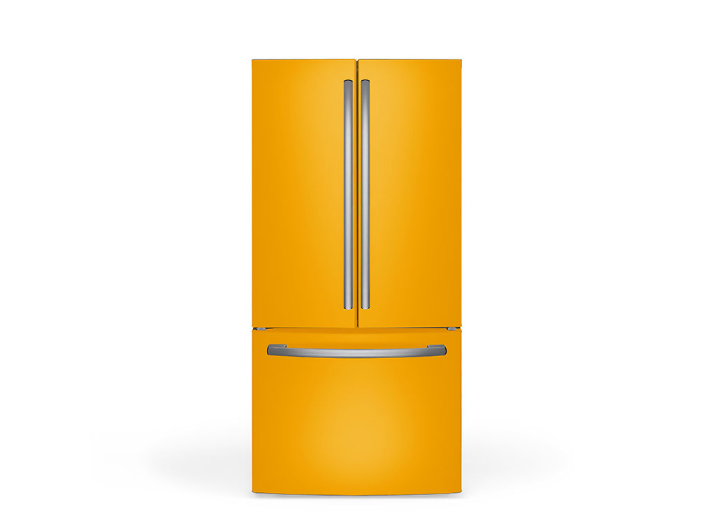 Avery Dennison SW900 Gloss Dark Yellow DIY Built-In Refrigerator Wraps