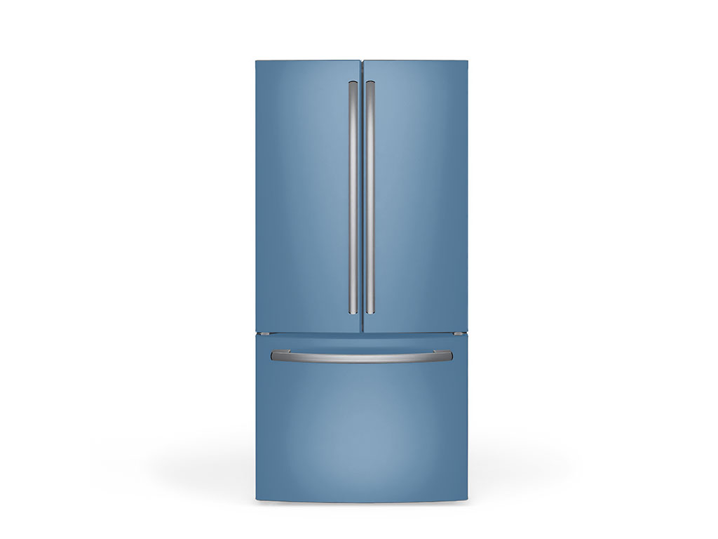 Avery Dennison SW900 Matte Metallic Frosty Blue DIY Built-In Refrigerator Wraps