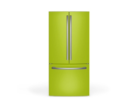 Avery Dennison SW900 Gloss Lime Green DIY Built-In Refrigerator Wraps