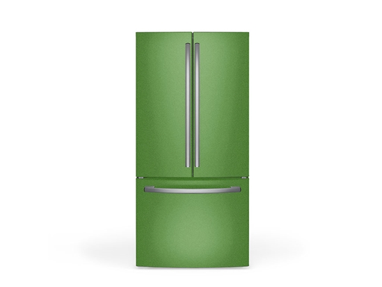 Avery Dennison SW900 Matte Metallic Green Apple DIY Built-In Refrigerator Wraps
