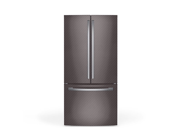 ORACAL 975 Carbon Fiber Anthracite DIY Built-In Refrigerator Wraps