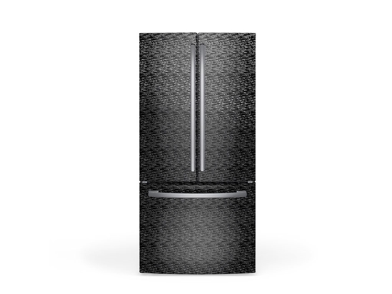 Rwraps 3D Carbon Fiber Black (Digital) DIY Built-In Refrigerator Wraps