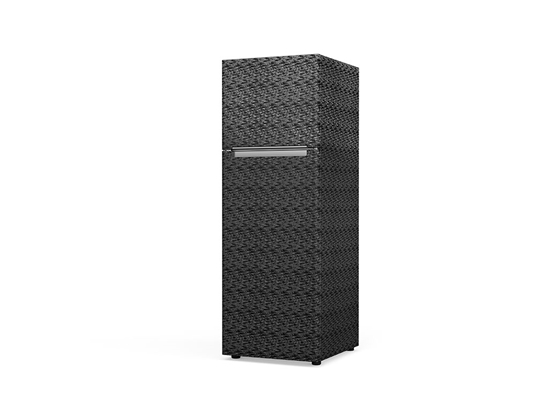 Rwraps 3D Carbon Fiber Black (Digital) Custom Refrigerators