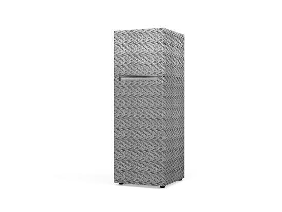 Rwraps 3D Carbon Fiber Silver (Digital) Custom Refrigerators