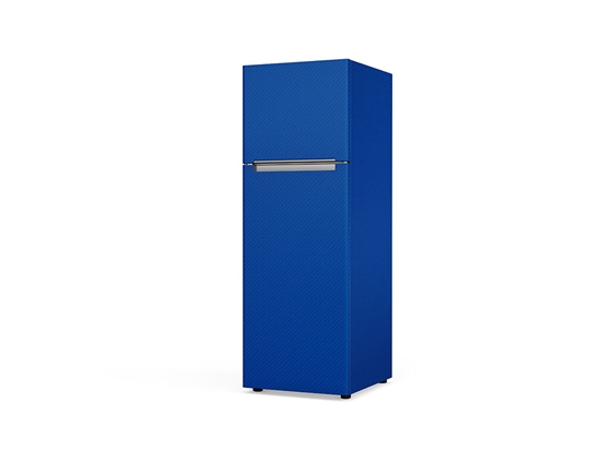 Rwraps 4D Carbon Fiber Blue Custom Refrigerators