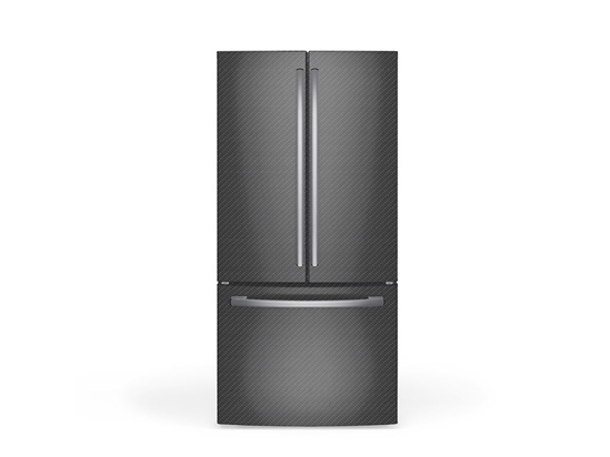 Rwraps 4D Carbon Fiber Gray DIY Built-In Refrigerator Wraps