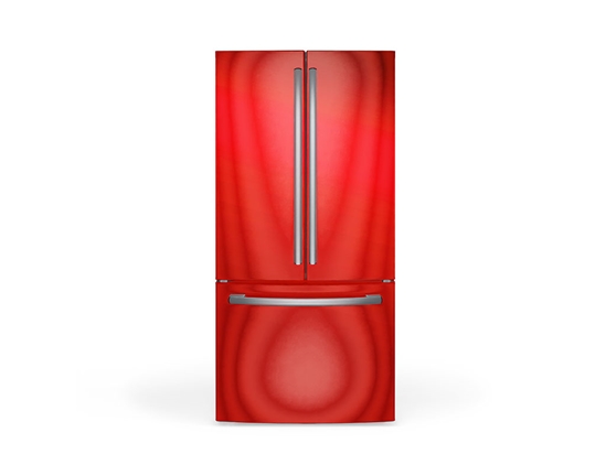 Rwraps Chrome Red DIY Built-In Refrigerator Wraps