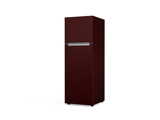 Rwraps Gloss Metallic Black Rose Custom Refrigerators