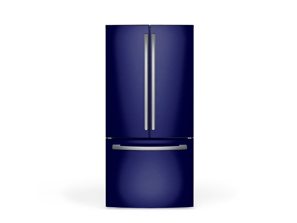 Rwraps Gloss Metallic Blueberry DIY Built-In Refrigerator Wraps