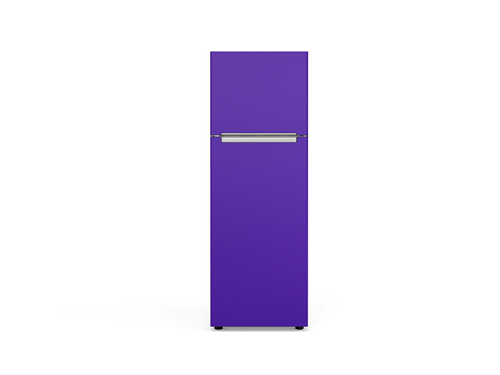 Rwraps Gloss Metallic Dark Purple DIY Refrigerator Wraps
