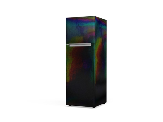Rwraps Holographic Chrome Black Neochrome Custom Refrigerators