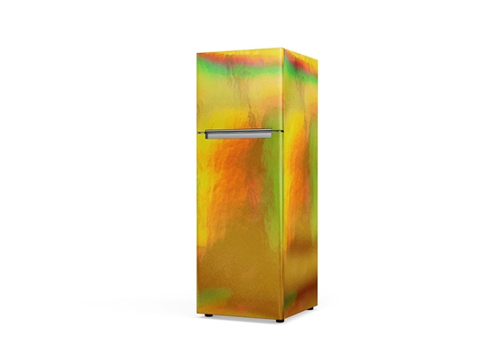 Rwraps Holographic Chrome Gold Neochrome Custom Refrigerators