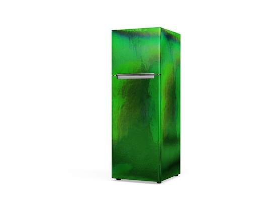 Rwraps Holographic Chrome Green Neochrome Custom Refrigerators