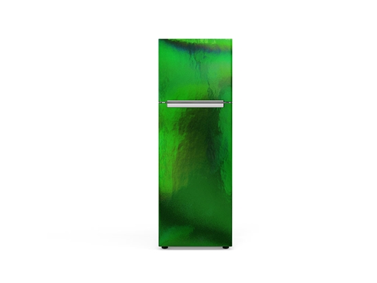 Rwraps Holographic Chrome Green Neochrome DIY Refrigerator Wraps