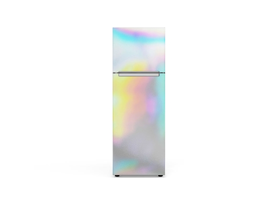 Rwraps Holographic Chrome Silver Neochrome (Matte) DIY Refrigerator Wraps