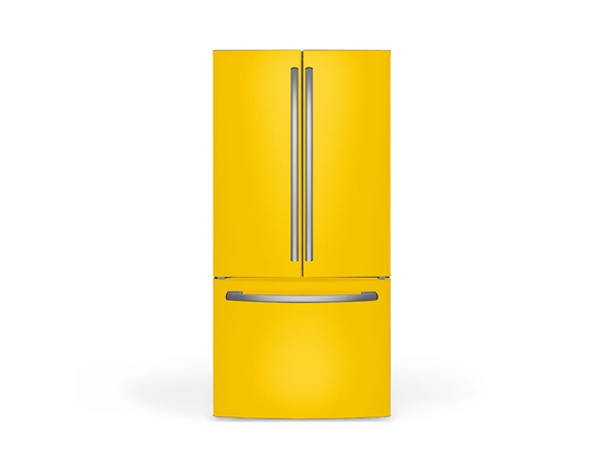 Rwraps Hyper Gloss Yellow DIY Built-In Refrigerator Wraps
