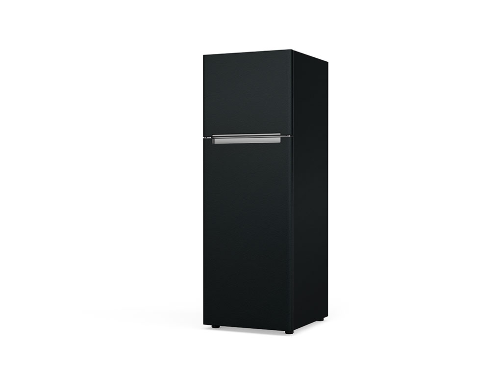 Rwraps Leather Black Custom Refrigerators
