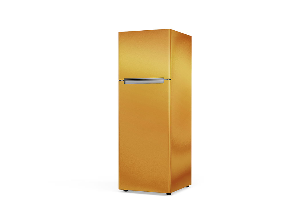 Rwraps Matte Chrome Gold Custom Refrigerators