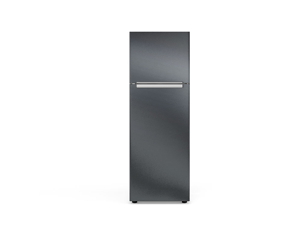 Rwraps Matte Chrome Dark Gray Fog (Metallic) DIY Refrigerator Wraps