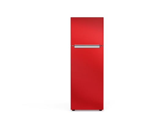 Rwraps Matte Chrome Red DIY Refrigerator Wraps