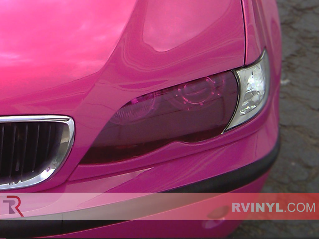 BMW 3-Series 1999-2001 Pink Custom Headlights