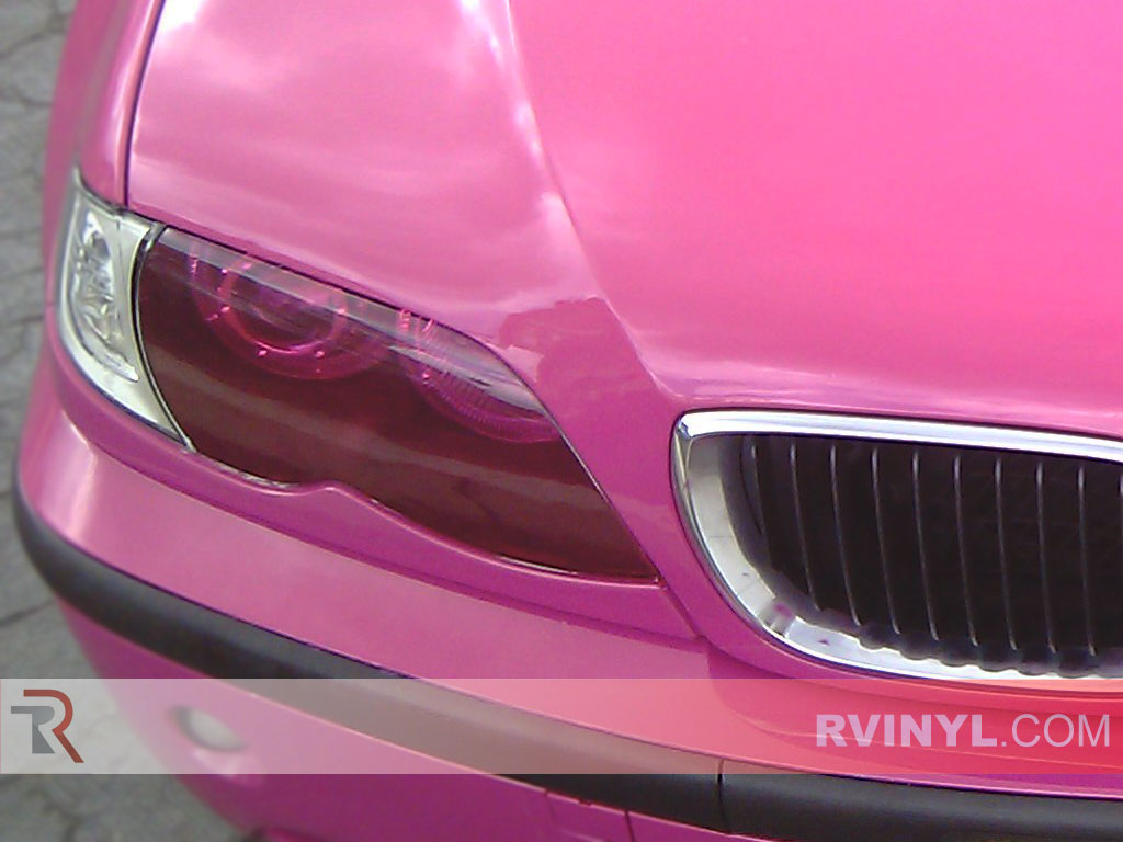 BMW 3-Series 1999-2001 Pink Tinted Headlights