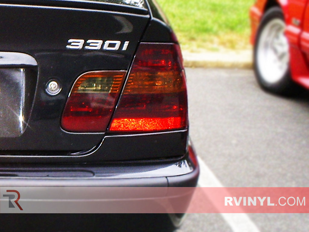 BMW 3-Series Sedan 1999-2005 Precut Tail Light Tint