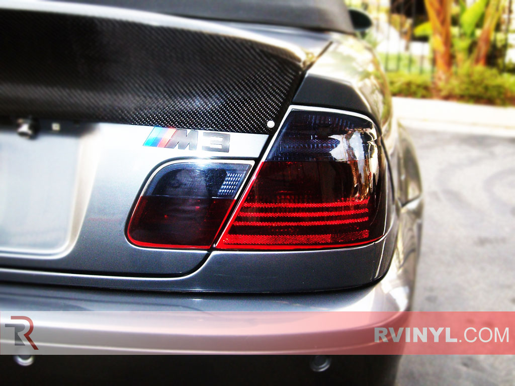 BMW 3-Series Coupe 2001-2007 Blackout Tail Lights