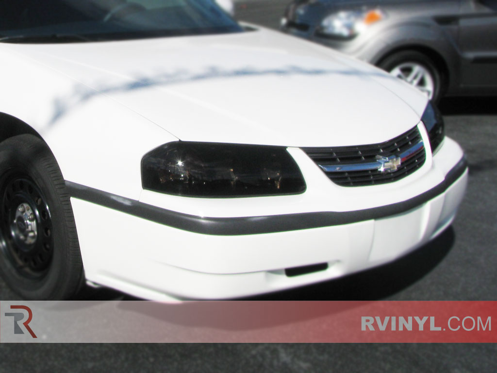 Rvinyl Rtint Headlight Tint Covers for Chevrolet Impala 2000-2005 Application Kit 